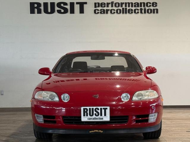 ソアラ 3.0GT 2JZエンジン Rスポイラー RAYS VERSUS 18インチアルミホイール ゴールド塗装 新品タイヤ(3枚目)