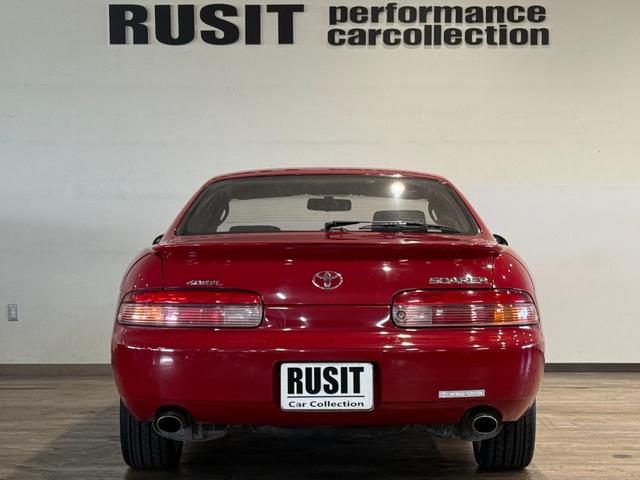 ソアラ 3.0GT 2JZエンジン Rスポイラー RAYS VERSUS 18インチアルミホイール ゴールド塗装 新品タイヤ(10枚目)