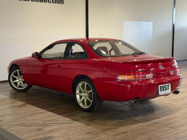 ソアラ 3.0GT 2JZエンジン Rスポイラー RAYS VERSUS 18インチアルミホイール ゴールド塗装 新品タイヤ(11枚目)