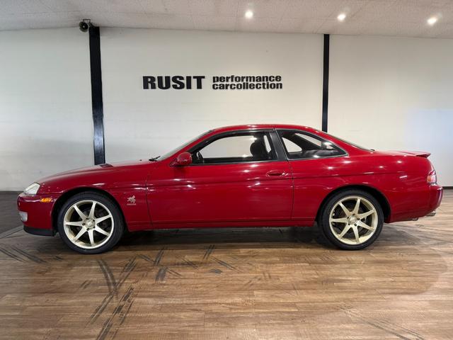 ソアラ 3.0GT 2JZエンジン Rスポイラー RAYS VERSUS 18インチアルミホイール ゴールド塗装 新品タイヤ(15枚目)