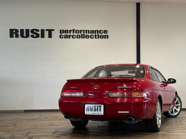 ソアラ 3.0GT 2JZエンジン Rスポイラー RAYS VERSUS 18インチアルミホイール ゴールド塗装 新品タイヤ(16枚目)