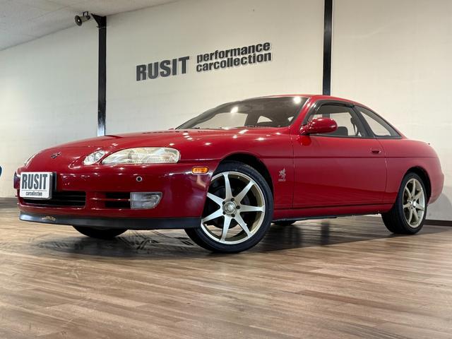 ソアラ 3.0GT 2JZエンジン Rスポイラー RAYS VERSUS 18インチアルミホイール ゴールド塗装 新品タイヤ(34枚目)