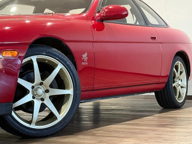 ソアラ 3.0GT 2JZエンジン Rスポイラー RAYS VERSUS 18インチアルミホイール ゴールド塗装 新品タイヤ(35枚目)