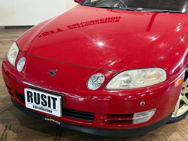 ソアラ 3.0GT 2JZエンジン Rスポイラー RAYS VERSUS 18インチアルミホイール ゴールド塗装 新品タイヤ(39枚目)