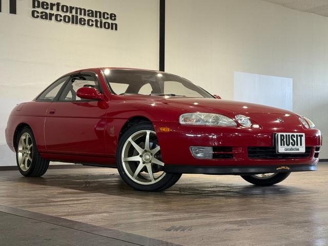 ソアラ 3.0GT 2JZエンジン Rスポイラー RAYS VERSUS 18インチアルミホイール ゴールド塗装 新品タイヤ(43枚目)