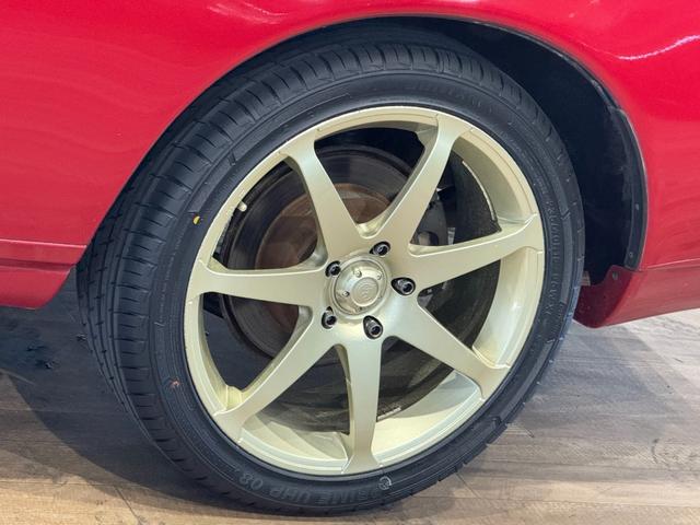 ソアラ 3.0GT 2JZエンジン Rスポイラー RAYS VERSUS 18インチアルミホイール ゴールド塗装 新品タイヤ(49枚目)