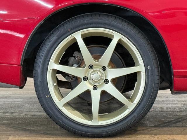 ソアラ 3.0GT 2JZエンジン Rスポイラー RAYS VERSUS 18インチアルミホイール ゴールド塗装 新品タイヤ(53枚目)