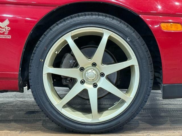 ソアラ 3.0GT 2JZエンジン Rスポイラー RAYS VERSUS 18インチアルミホイール ゴールド塗装 新品タイヤ(54枚目)