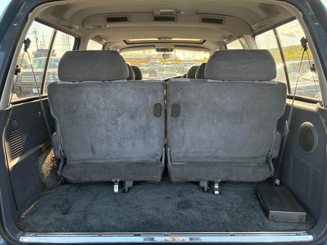 ランドクルーザー８０ ＶＸリミテッド　ミスティックブルー全塗装　４ＷＤ車輛　角目４灯　前後バンパーブラック塗装　１５インチアルミホイールマッドブラック塗装　ＹＯＫＯＨＡＭＡ　ＧＥＯＬＡＮＤＥＲタイヤ　サンルーフ　カロッツェリアナビ（34枚目）