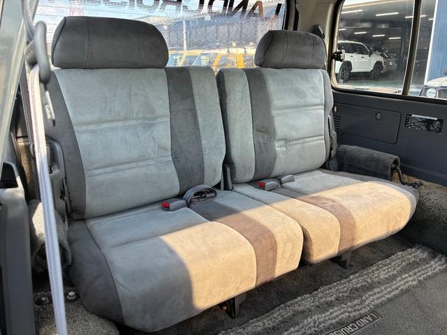 ランドクルーザー８０ ＶＸリミテッド　ミスティックブルー全塗装　４ＷＤ車輛　角目４灯　前後バンパーブラック塗装　１５インチアルミホイールマッドブラック塗装　ＹＯＫＯＨＡＭＡ　ＧＥＯＬＡＮＤＥＲタイヤ　サンルーフ　カロッツェリアナビ（73枚目）