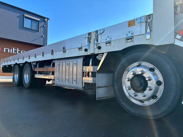 スーパーグレート セルフクレーン　★メッキカスタム　４段セルフクレーン　ハイジャッキ　ラジコン　ウインチ　１１．８トン積　２デフ　　積載１１８００ｋｇ　ウインチ　アユミ板入れ　メッキカスタム　重機運搬★（60枚目）