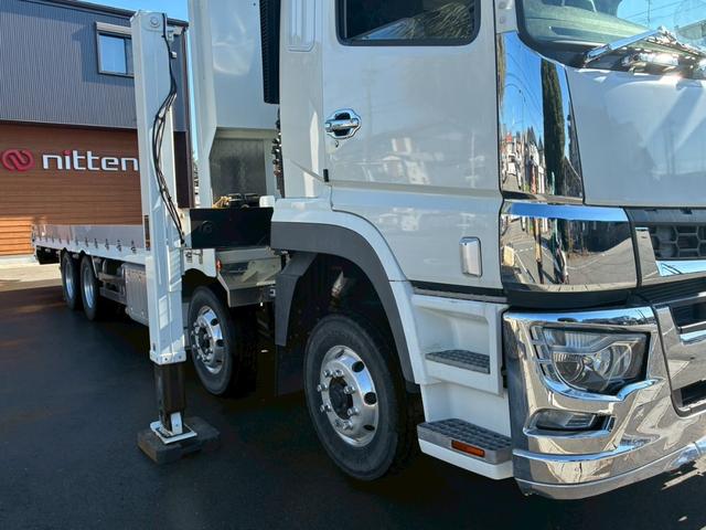 スーパーグレート セルフクレーン　★メッキカスタム　４段セルフクレーン　ハイジャッキ　ラジコン　ウインチ　１１．８トン積　２デフ　　積載１１８００ｋｇ　ウインチ　アユミ板入れ　メッキカスタム　重機運搬★（64枚目）