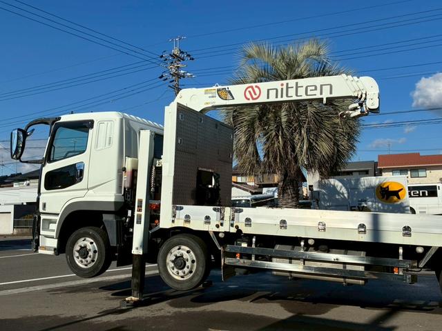 スーパーグレート セルフクレーン　★メッキカスタム　４段セルフクレーン　ハイジャッキ　ラジコン　ウインチ　１１．８トン積　２デフ　　積載１１８００ｋｇ　ウインチ　アユミ板入れ　メッキカスタム　重機運搬★（65枚目）