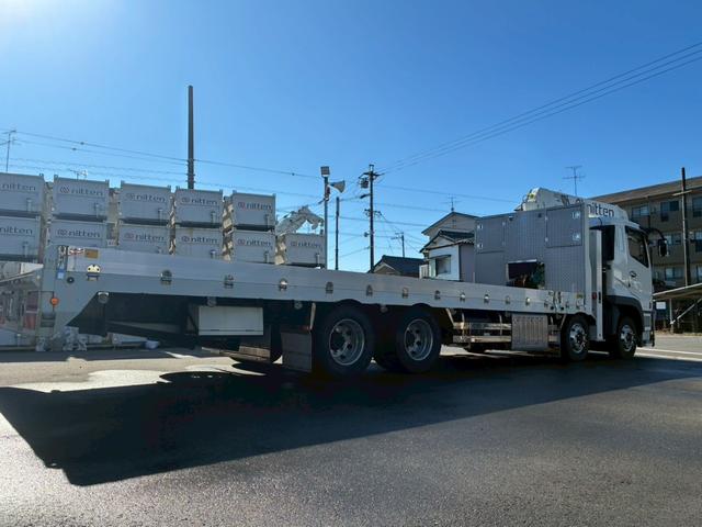 スーパーグレート セルフクレーン　★メッキカスタム　４段セルフクレーン　ハイジャッキ　ラジコン　ウインチ　１１．８トン積　２デフ　　積載１１８００ｋｇ　ウインチ　アユミ板入れ　メッキカスタム　重機運搬★（76枚目）