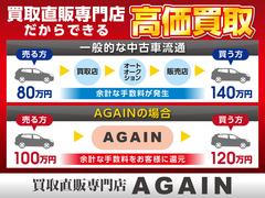 一般的な中古車販売店でかかる中間マージンをカットし直販をする事で、他店様よりが高価買取が可能です！ 3