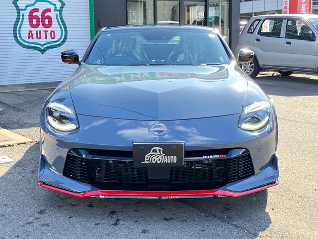 フェアレディZ ニスモ 登録済未使用車/NISMO専用エアロパーツ/ナビ/バックカメラ/Bluetooth/フルセグ/スマートキー/RECARO製ハーフレザーシート/NISMO専用ブレーキ・サスペンション・19インチAW(7枚目)