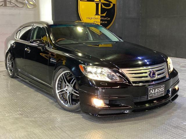 ＬＳ ＬＳ４６０　Ｉパッケージ　ＬＳ６００ｈ中期仕様　　黒革　ＢＲＡＮＥＷエアロ　ＷＯＲＫ２０インチホイール　エアサスコントローラー（12枚目）