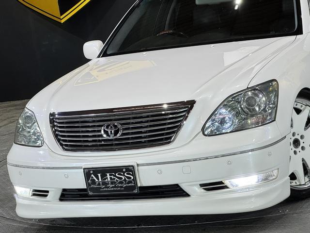 セルシオ Ｃ仕様　インテリアセレクション　後期モデル　黒革シート　サンルーフ　エアサスコントローラー　フルエアロ　クラブリネア２０インチ（18枚目）