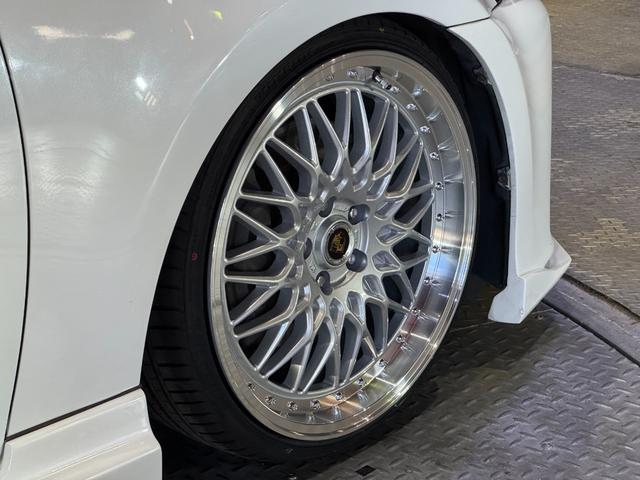 ＧＳ ＧＳ２５０　Ｉパッケージ　後期ルックカスタム　ベージュ革シート　サンルーフ　新品フルタップ車高調　新品ＡＭＥシュタイナー２０インチホイール　新品タイヤ　フルエアロ　Ｂｌｕｅｔｏｏｔｈオーディオ対応（37枚目）