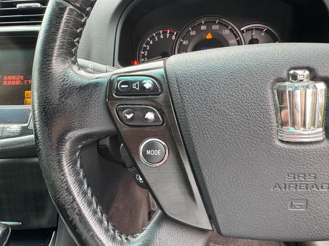 クラウン ２．５アスリート　ナビパッケージ　２５００ｃｃ　２０２ブラック　新品車高調　新品タイヤ　新品ＡＭＥシュタイナーＡＬＥＳＳオリジナルカラーホイール　スマートキーｘ２本　パワーシートＢｌｕｅｔｏｏｔｈオーディオ対応　バックカメラ（48枚目）