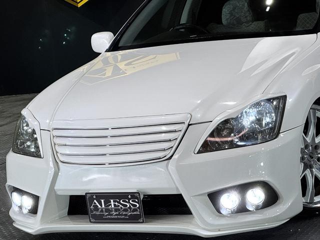 クラウン アスリート　サンルーフ　ＲＯＺＥＬエアロ　ツインフォグキット　ＷＯＲＫシュバート２０インチ　新品車高調　新品タイヤ組替済　スマートキー　プッシュスタート　パワーシート（17枚目）