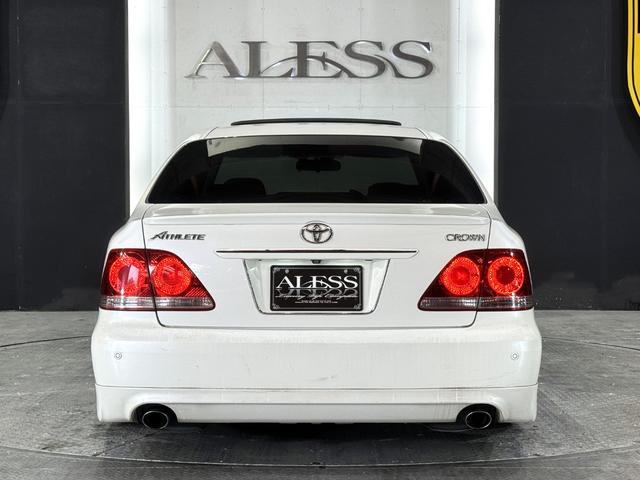 クラウン アスリート　サンルーフ　ＲＯＺＥＬエアロ　ツインフォグキット　ＷＯＲＫシュバート２０インチ　新品車高調　新品タイヤ組替済　スマートキー　プッシュスタート　パワーシート（24枚目）