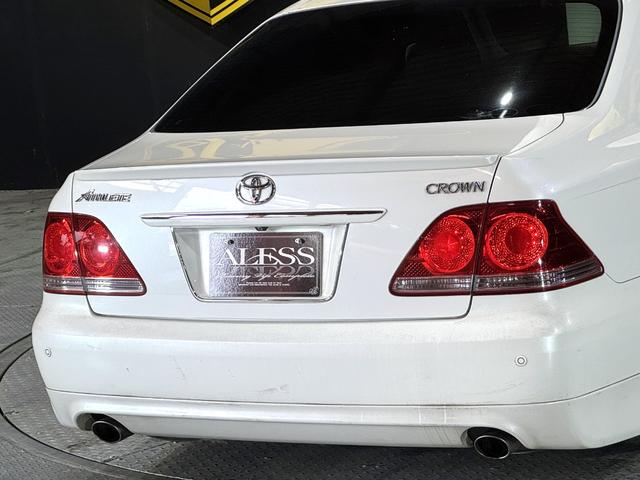クラウン アスリート　サンルーフ　ＲＯＺＥＬエアロ　ツインフォグキット　ＷＯＲＫシュバート２０インチ　新品車高調　新品タイヤ組替済　スマートキー　プッシュスタート　パワーシート（27枚目）
