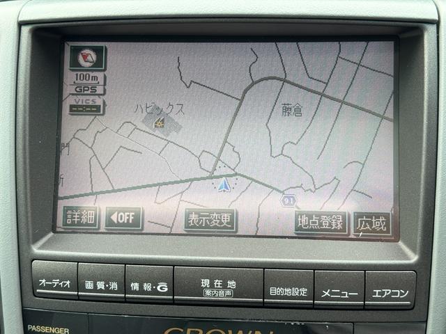 クラウン アスリート　サンルーフ　ＲＯＺＥＬエアロ　ツインフォグキット　ＷＯＲＫシュバート２０インチ　新品車高調　新品タイヤ組替済　スマートキー　プッシュスタート　パワーシート（47枚目）