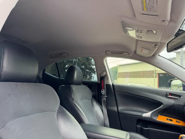 ＩＳ ＩＳ２５０　バージョンＩ　エアサス公認済　ハーフレザーシート　現行ルックスピンドルグリルキット　３眼ＬＥＤヘッド　ＬＥＤファイバーテール　ＷＯＲＫエモーション１９インチ　社外リアマフラー（68枚目）