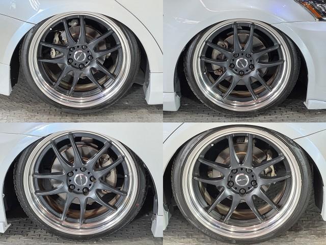 ＩＳ ＩＳ２５０　バージョンＩ　エアサス公認済　ハーフレザーシート　現行ルックスピンドルグリルキット　３眼ＬＥＤヘッド　ＬＥＤファイバーテール　ＷＯＲＫエモーション１９インチ　社外リアマフラー（75枚目）