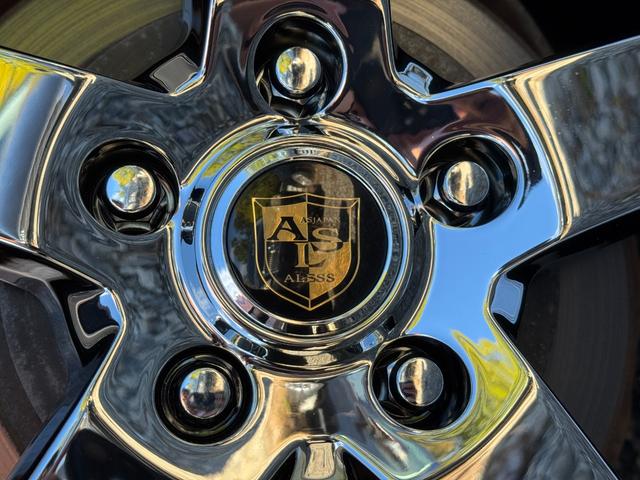 クラウン アスリート 200系 後期モデル 2500cc レギュラーガソリン車 Bluetoothオーディオ対応 黒革シート 新品車高調 新品タイヤ 新品19インチホイールALESSオリジナルカラー ハーフエアロ(38枚目)