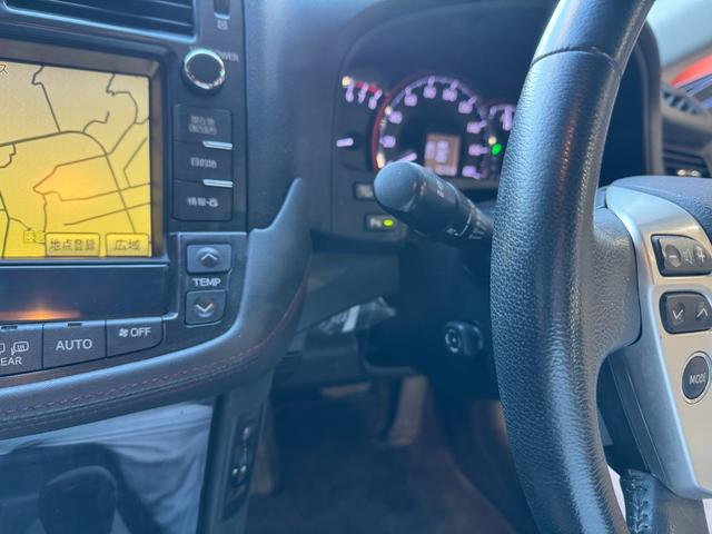 クラウン アスリート 200系 後期モデル 2500cc レギュラーガソリン車 Bluetoothオーディオ対応 黒革シート 新品車高調 新品タイヤ 新品19インチホイールALESSオリジナルカラー ハーフエアロ(47枚目)