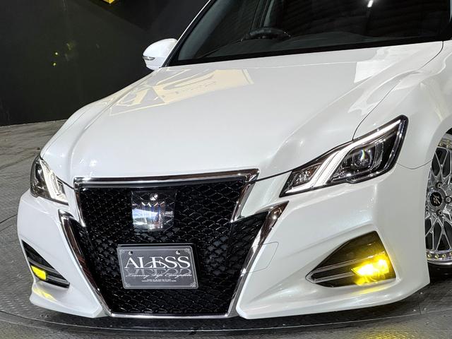 クラウンハイブリッド アスリートＳ　後期モデル　４４７００ｋｍ　ＷＯＲＫ　ＶＳ－ＸＶ１９インチ　ＴＥＩＮ車高調　ＶＡＬＥＮＴＩテール　キャンバーアダプター　４本出しマフラー　Ｂｌｕｅｔｏｏｔｈ対応　レギュラーガソリン車　スマートキー２本（17枚目）