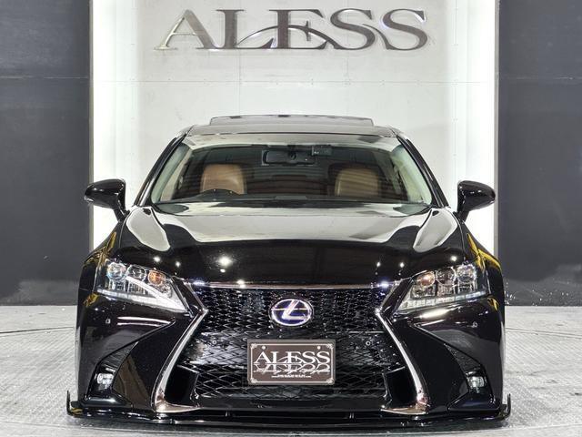 ＧＳ ＧＳ４５０ｈ　バージョンＬ　本革シート　サンルーフ　エアサス　後期ルックスピンドルグリルキット　一文字ＬＥＤテール　エンジンスターター　新品タイヤ　新品ホイール２０インチシュタイナー　Ｂｌｕｅｔｏｏｔｈ対応　ラメ入ダークパープル（11枚目）