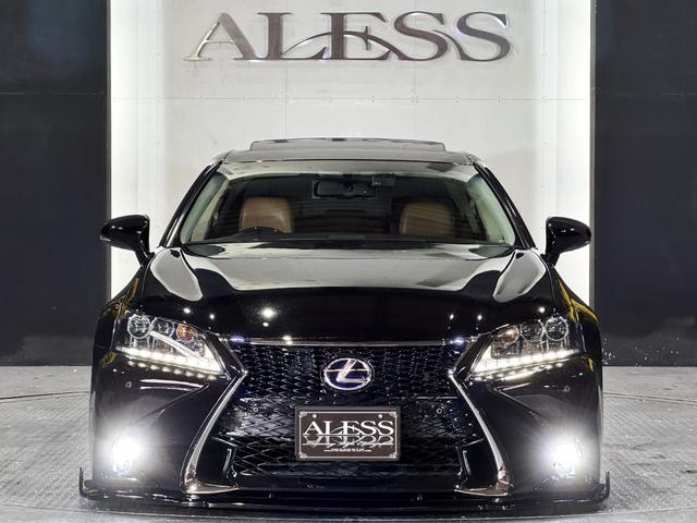 ＧＳ ＧＳ４５０ｈ　バージョンＬ　本革シート　サンルーフ　エアサス　後期ルックスピンドルグリルキット　一文字ＬＥＤテール　エンジンスターター　新品タイヤ　新品ホイール２０インチシュタイナー　Ｂｌｕｅｔｏｏｔｈ対応　ラメ入ダークパープル（12枚目）