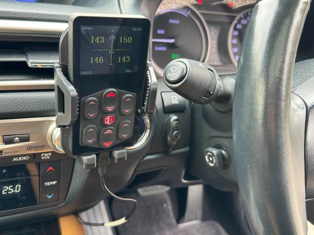 ＧＳ ＧＳ４５０ｈ　バージョンＬ　本革シート　サンルーフ　エアサス　後期ルックスピンドルグリルキット　一文字ＬＥＤテール　エンジンスターター　新品タイヤ　新品ホイール２０インチシュタイナー　Ｂｌｕｅｔｏｏｔｈ対応　ラメ入ダークパープル（36枚目）