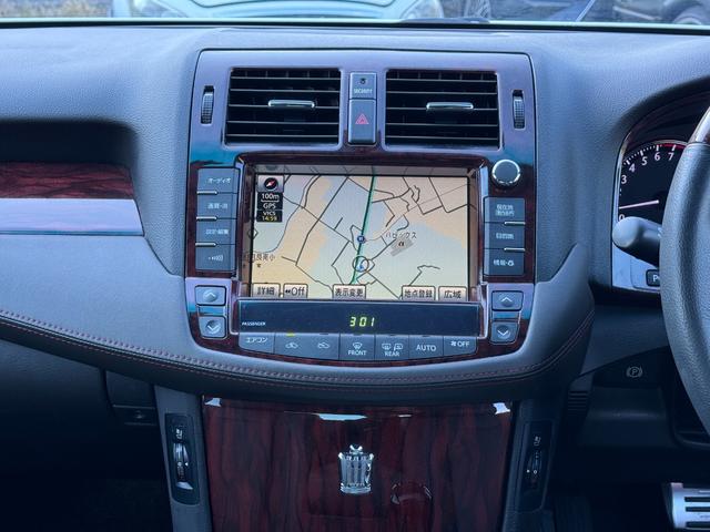 クラウン アスリート 後期モデル 黒革シート Bluetooth対応 RSR車高調 WORKグノーシス20インチ タイヤ4本新品組換済 アルパオンリアモニター ZEESマフラー 天張張替 ウッド調内装パネル セキュリティ(43枚目)