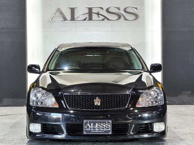 クラウン アスリート　６０ｔｈスペシャルエディション　ゼロクラ後期　イデアルエアサス　メーガンレーシングアッパーアーム　シートカバー　４本出しマフラー　電磁弁リモコン式エアサスキット　公認車検可　ロクサーニ２０インチホイール　バックモニター（11枚目）