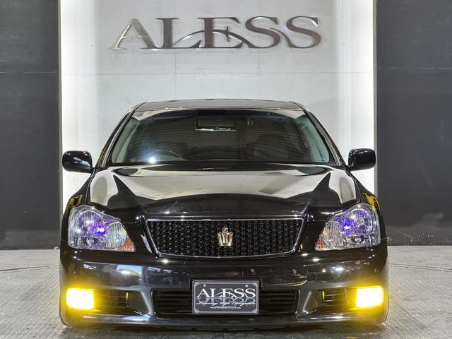 クラウン アスリート　６０ｔｈスペシャルエディション　ゼロクラ後期　イデアルエアサス　メーガンレーシングアッパーアーム　シートカバー　４本出しマフラー　電磁弁リモコン式エアサスキット　公認車検可　ロクサーニ２０インチホイール　バックモニター（12枚目）