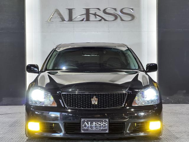 クラウン アスリート　６０ｔｈスペシャルエディション　ゼロクラ後期　イデアルエアサス　メーガンレーシングアッパーアーム　シートカバー　４本出しマフラー　電磁弁リモコン式エアサスキット　公認車検可　ロクサーニ２０インチホイール　バックモニター（13枚目）