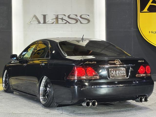 クラウン アスリート　６０ｔｈスペシャルエディション　ゼロクラ後期　イデアルエアサス　メーガンレーシングアッパーアーム　シートカバー　４本出しマフラー　電磁弁リモコン式エアサスキット　公認車検可　ロクサーニ２０インチホイール　バックモニター（25枚目）