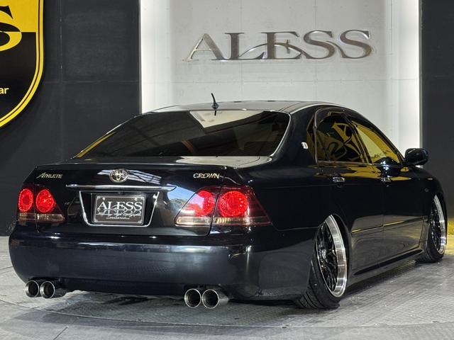クラウン アスリート　６０ｔｈスペシャルエディション　ゼロクラ後期　イデアルエアサス　メーガンレーシングアッパーアーム　シートカバー　４本出しマフラー　電磁弁リモコン式エアサスキット　公認車検可　ロクサーニ２０インチホイール　バックモニター（31枚目）