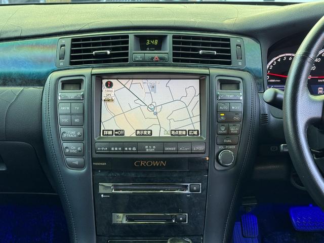 クラウン アスリート　６０ｔｈスペシャルエディション　ゼロクラ後期　イデアルエアサス　メーガンレーシングアッパーアーム　シートカバー　４本出しマフラー　電磁弁リモコン式エアサスキット　公認車検可　ロクサーニ２０インチホイール　バックモニター（46枚目）