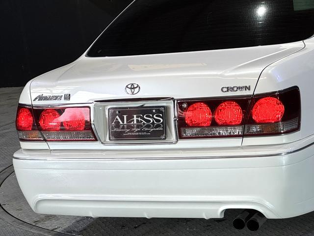 クラウン アスリートＶ　後期モデル　１ＪＺターボエンジン　ＡＩＭＧＡＩＮフルエアロ　ＲＳＲ車高調　メデューサ１８インチホイール　前後アッパーアーム　マフラー　１ＪＺＧＴＥエンジン（29枚目）