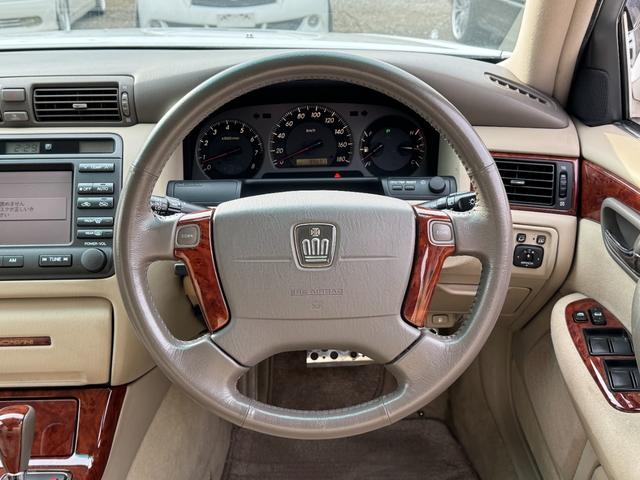 クラウン アスリートＶ　後期モデル　１ＪＺターボエンジン　ＡＩＭＧＡＩＮフルエアロ　ＲＳＲ車高調　メデューサ１８インチホイール　前後アッパーアーム　マフラー　１ＪＺＧＴＥエンジン（40枚目）