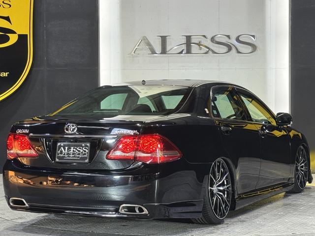 クラウン 2.5アスリート ナビパッケージ 200系 黒革シート 新品車高調 レグザス20インチホイール タイヤ4本新品交換済 フルエアロ ZEROパワーチャンバー クスコタワーバー Bluetoothオーディオ対応 パワーシートシートヒーター(31枚目)