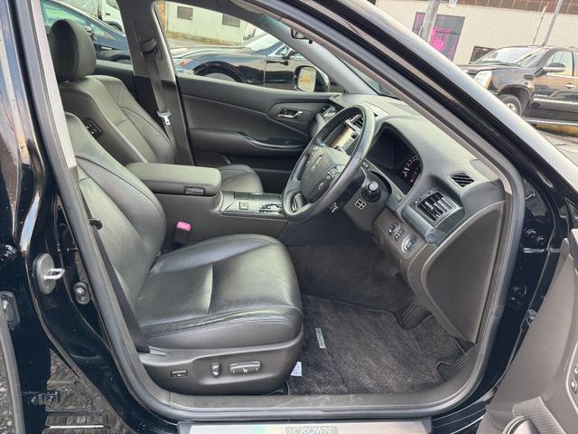 クラウン 2.5アスリート ナビパッケージ 200系 黒革シート 新品車高調 レグザス20インチホイール タイヤ4本新品交換済 フルエアロ ZEROパワーチャンバー クスコタワーバー Bluetoothオーディオ対応 パワーシートシートヒーター(54枚目)