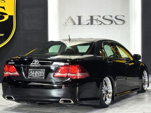 クラウン 2.5アスリート ナビパッケージ 200系 黒革シート 新品車高調 新品タイヤ 新品ALESSオリジナルカラー19インチホイール Bluetoothオーディオ対応 スマートキープッシュスタート バックカメラ ETC(31枚目)