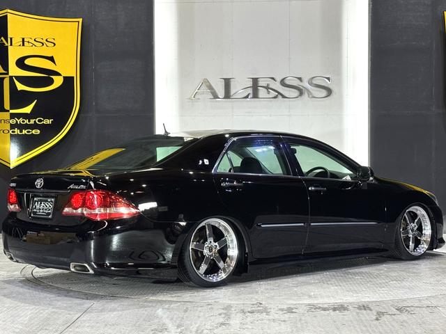クラウン 2.5アスリート ナビパッケージ 200系 黒革シート 新品車高調 新品タイヤ 新品ALESSオリジナルカラー19インチホイール Bluetoothオーディオ対応 スマートキープッシュスタート バックカメラ ETC(32枚目)