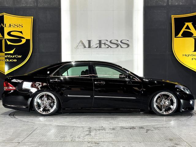 クラウン 2.5アスリート ナビパッケージ 200系 黒革シート 新品車高調 新品タイヤ 新品ALESSオリジナルカラー19インチホイール Bluetoothオーディオ対応 スマートキープッシュスタート バックカメラ ETC(33枚目)